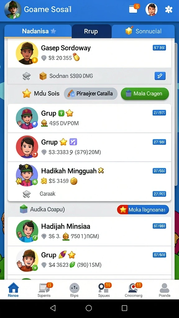 Tampilan utama aplikasi Download medantoto APK untuk Android yang intuitif dan efisien.