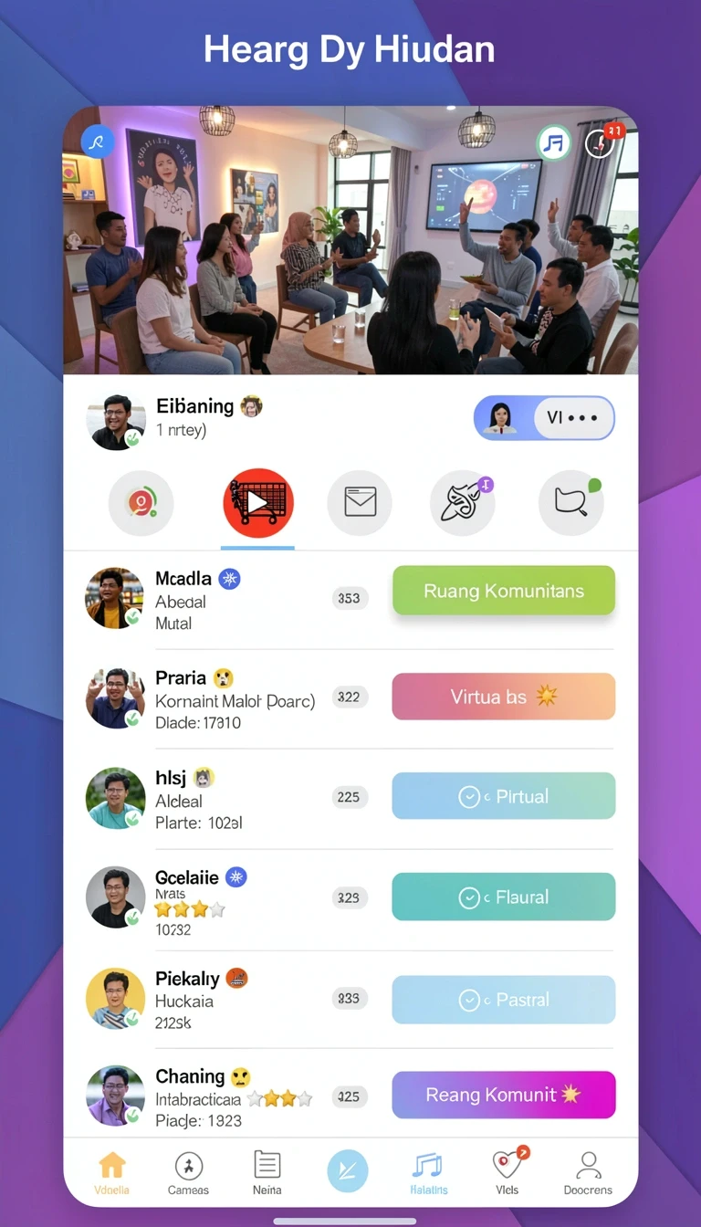Tampilan utama aplikasi Download pg368 APK untuk Android yang intuitif dan efisien.